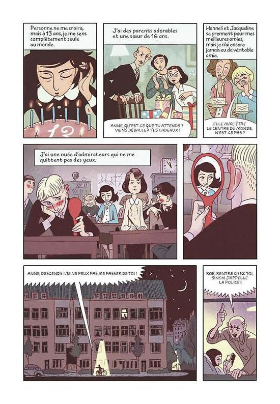 Le journal d'Anne Frank - Album graphique Livres La family shop