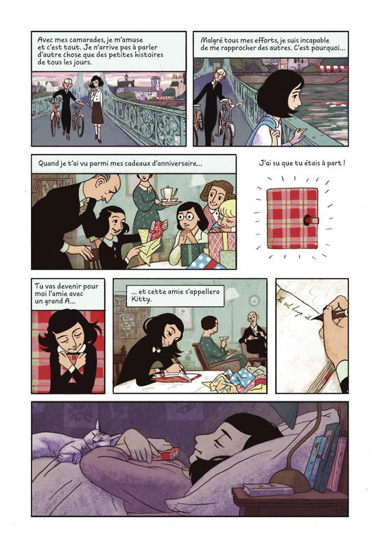 Le journal d'Anne Frank - Album graphique Livres La family shop