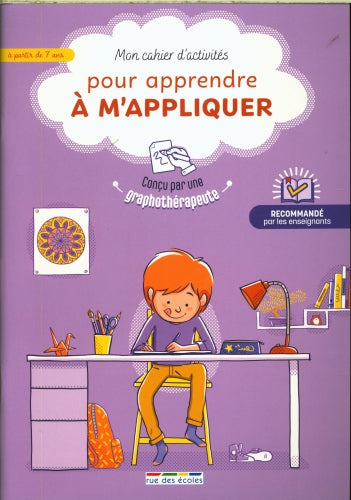 Mon cahier d'activités pour apprendre à m'appliquer Dyslexie et concentration OLF