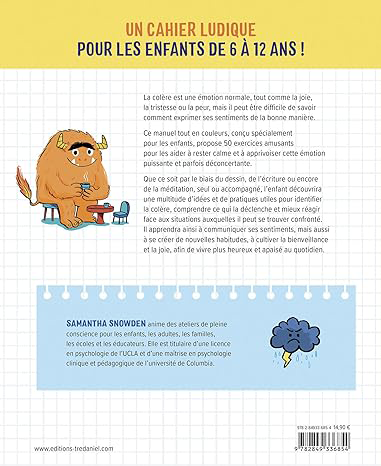 Apprivoiser sa colère - Cahier d'activités pour enfants de 6 à 12 ans Cahiers de jeux Servidis