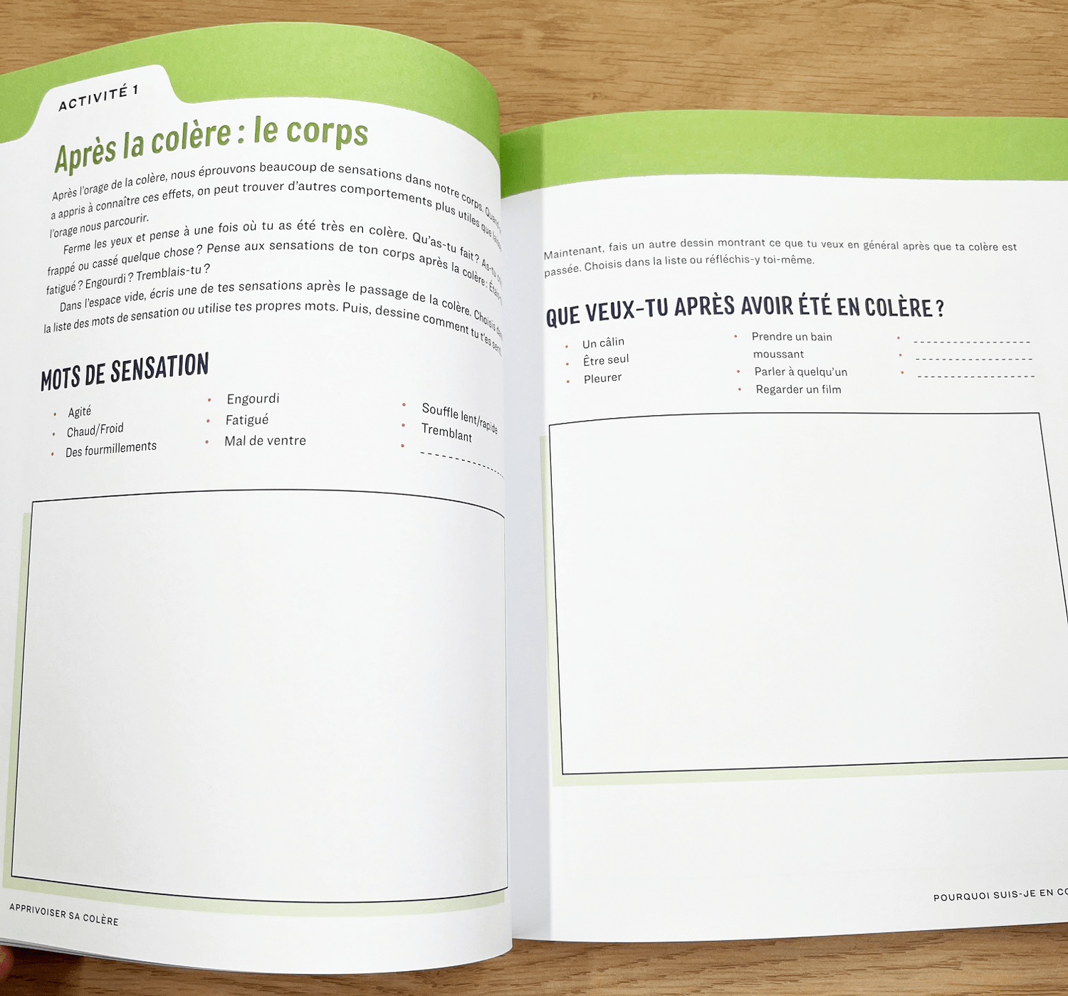 Apprivoiser sa colère - Cahier d'activités pour enfants de 6 à 12 ans Cahiers de jeux Servidis