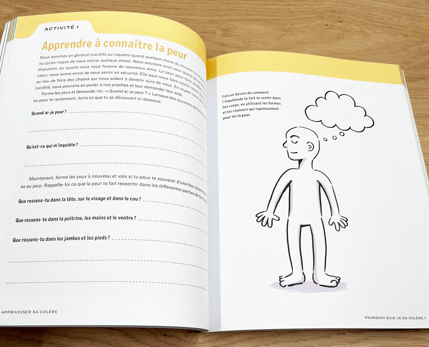 Apprivoiser sa colère - Cahier d'activités pour enfants de 6 à 12 ans Cahiers de jeux Servidis