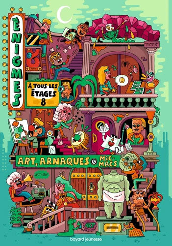 Livre jeux : Enigmes à tous les étages - T8, arnaques et micmacs - Dès 8 ans Cahiers de jeux La family shop