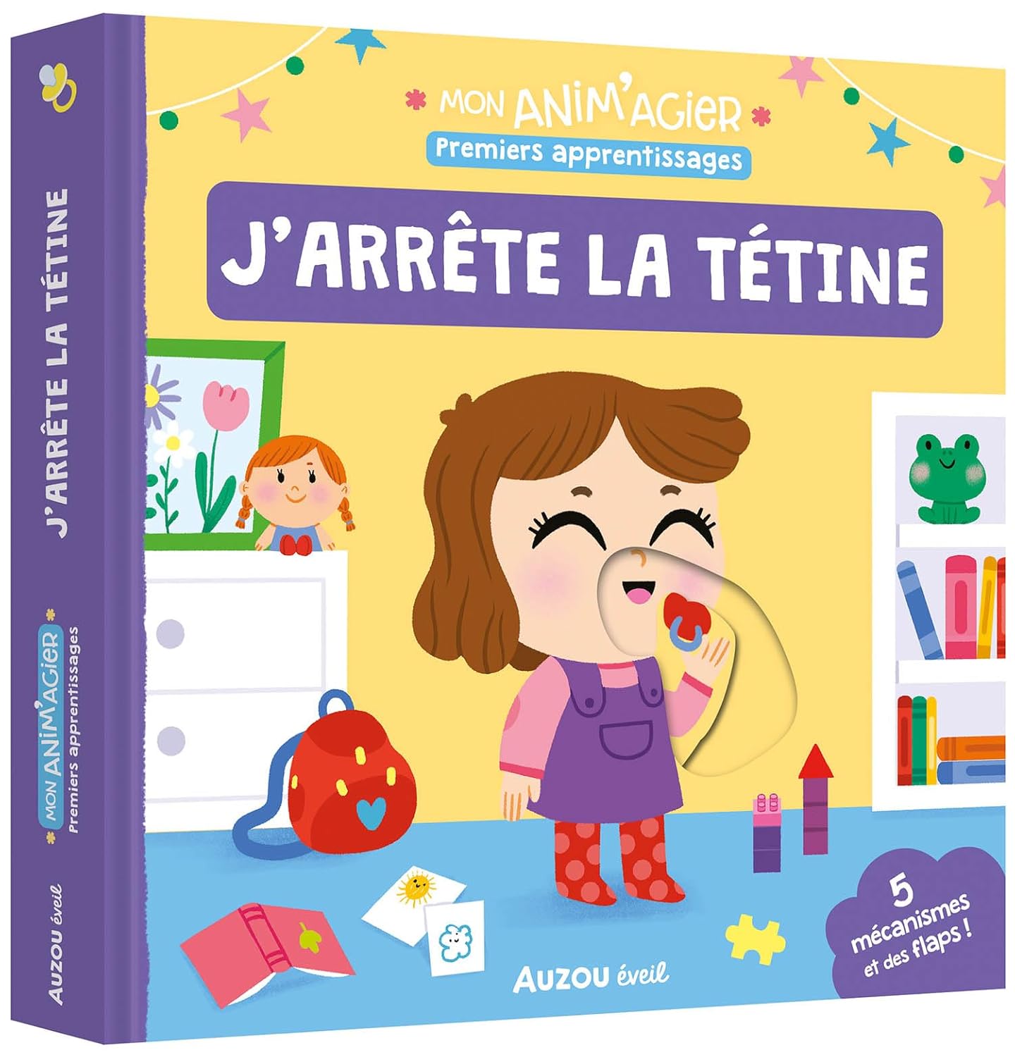 Mon anim'agier - J'arrête la tétine Livres OLF