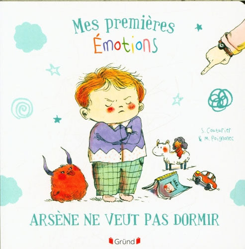 Mes premières émotions: Arsène ne veut pas dormir - Livre enfant colère Livres La family shop