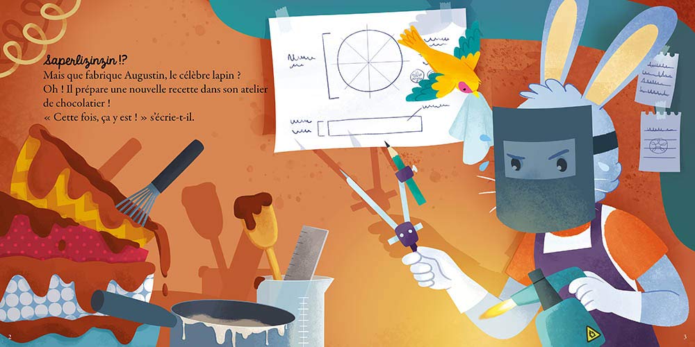 Augustin - maître corbeau et la chocogalette Livres OLF