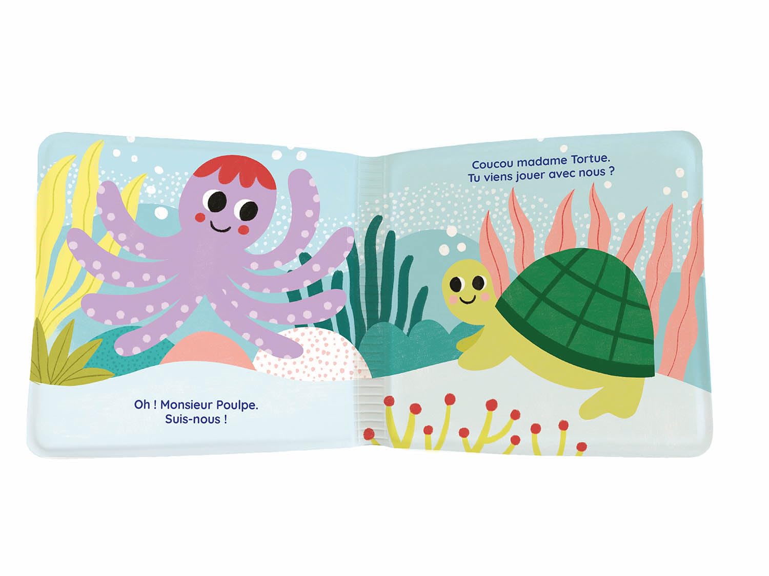 Sous l'océan - mon petit coffret de bain Livres OLF