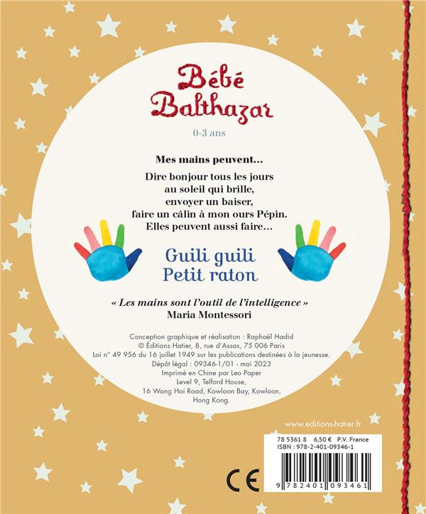 Bébé Balthazar - Guili guili Petit Raton - Pédagogie Montessori Montessori & Steiner olf