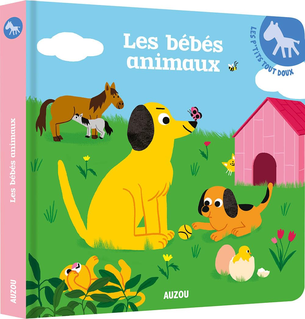 Les bébés animaux à toucher Livres OLF