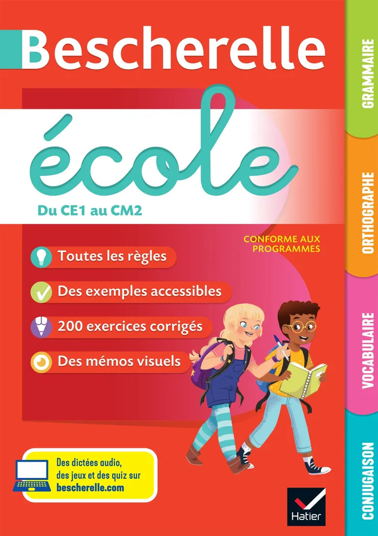 Bescherelle - Primaire - Français - 3-7 P Appuis scolaires, Cahiers de jeux OLF