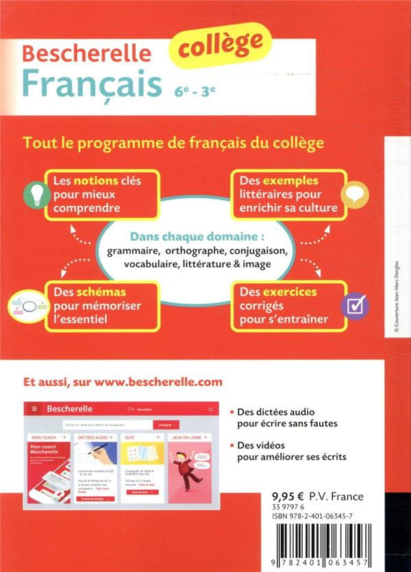 Bescherelle - Français - 8 - 11 P Appuis scolaires OLF