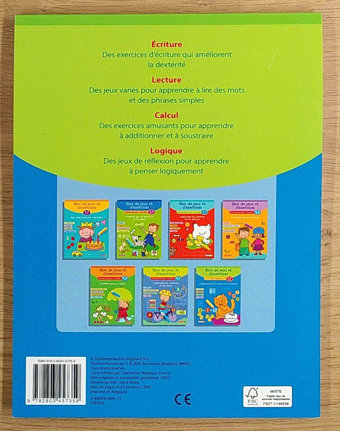 J'apprends à lire, écrire et calculer (6-7ans) - 3-4P Cahiers de jeux OLF