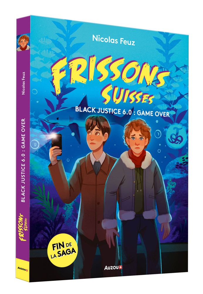 Black Justice 6.0 : Game Over - Polar pour ados - Frissons suisses - Dès 10 ans