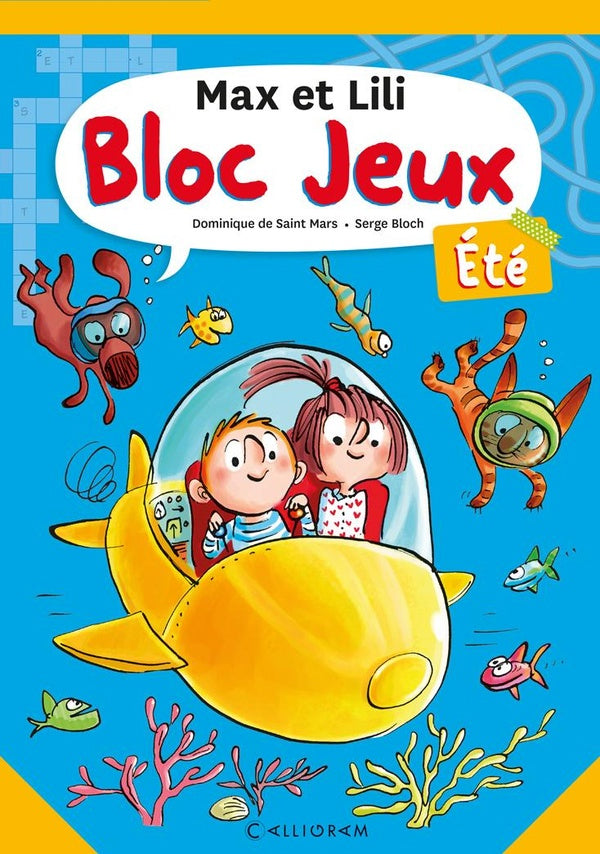 Bloc de jeux Max et Lili - Ete