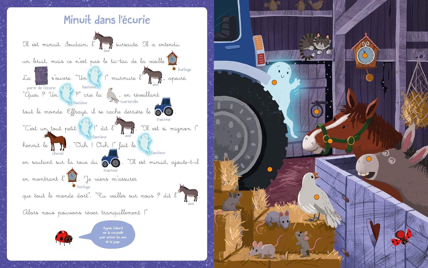 Bonne Nuit - Mes premières histoires du soir à deux voix - livre sonore Livres OLF