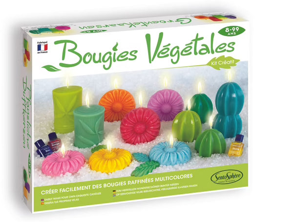 Coffret fabrication de bougies - Dès 8 ans
