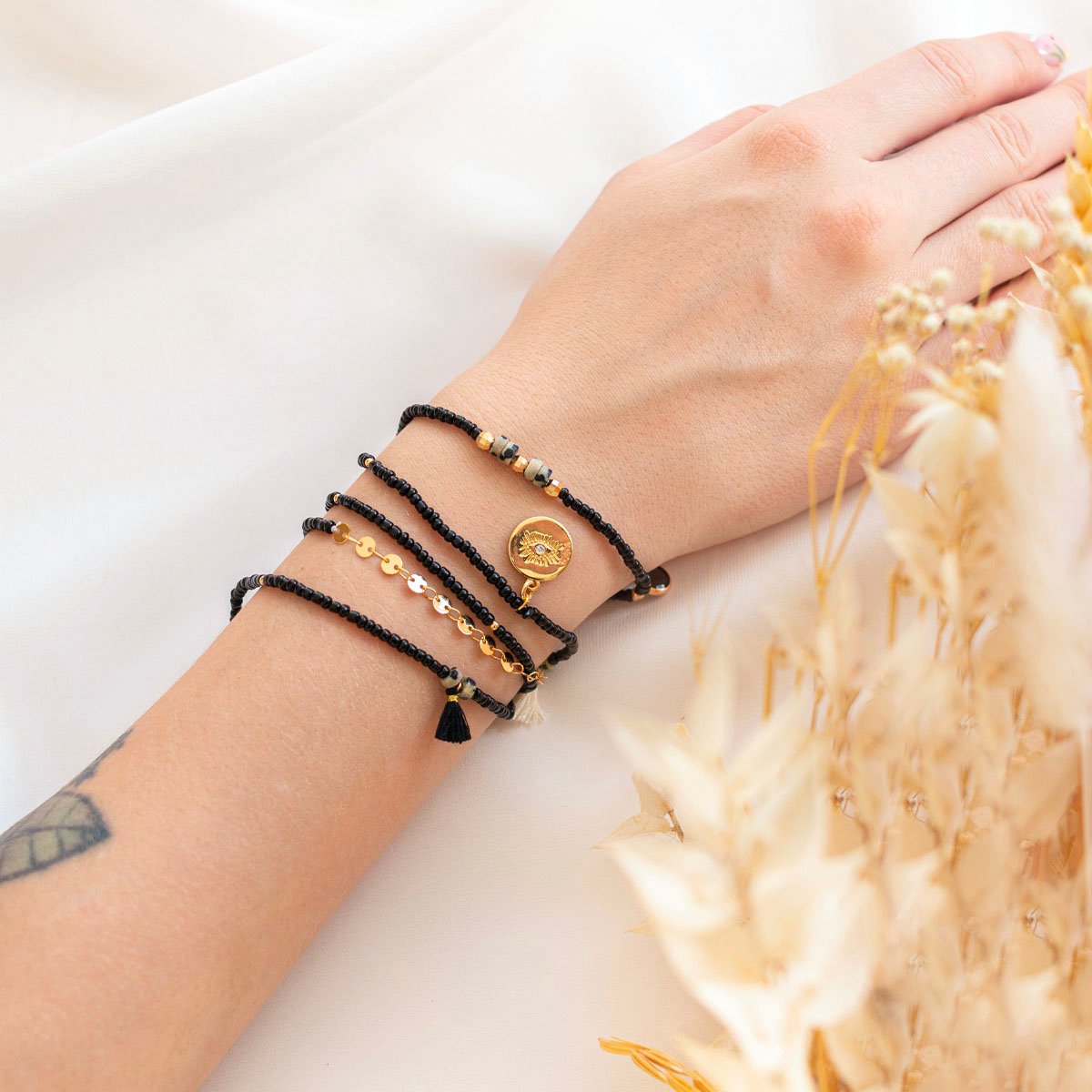 Mon bracelet perlé multirang - DIY Bijouterie