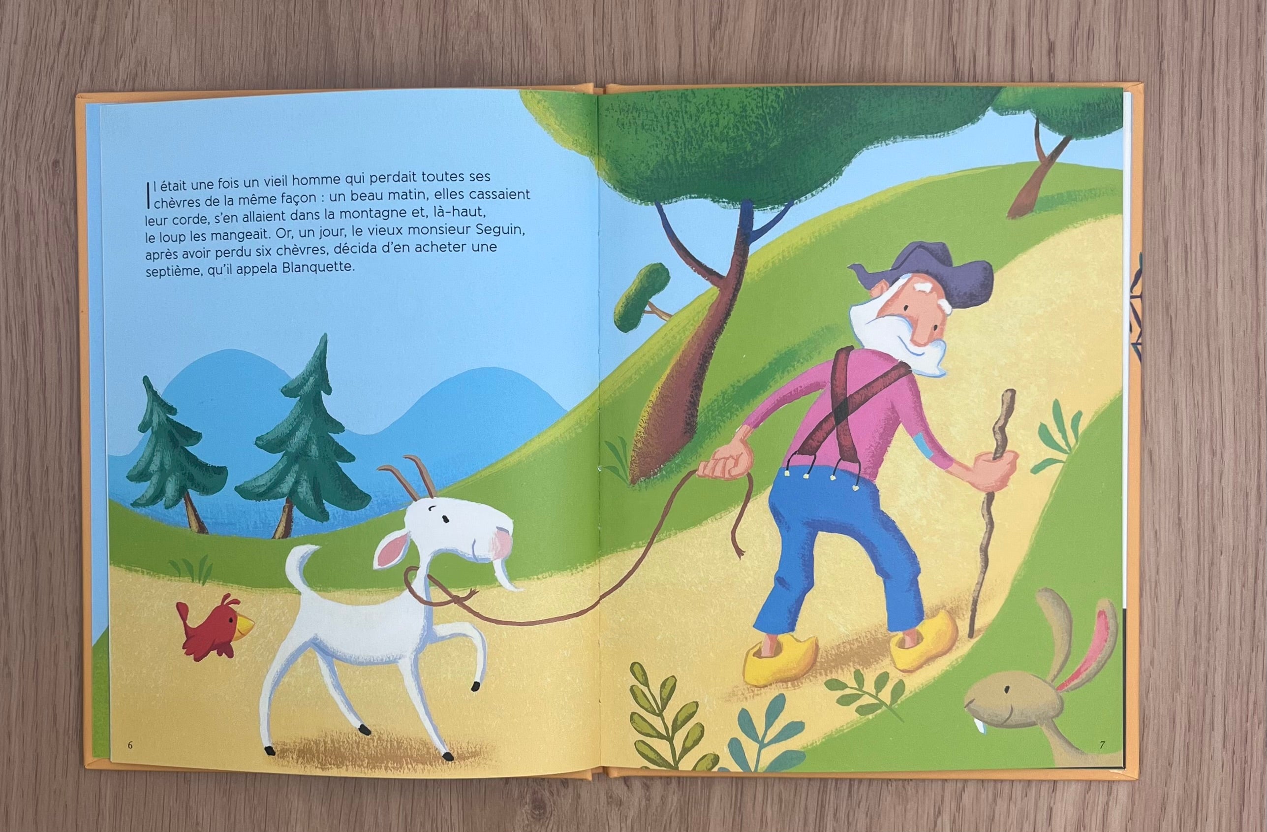 La chèvre de Monsieur Seguin - Conte pour enfant dès 5 ans Livres Auzou - OLF