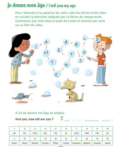 Des jeux pour apprendre l'anglais : 9-11 ans Cahiers de jeux La family shop
