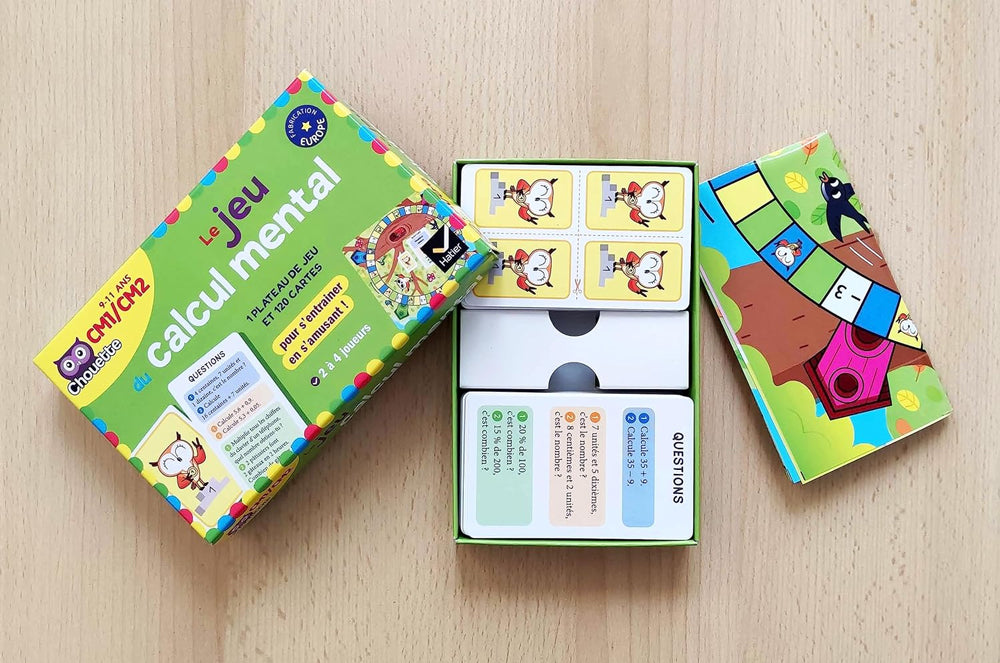 Le jeu du calcul mental - Enfants 9-11 ans Jeux & loisirs créatifs La family shop