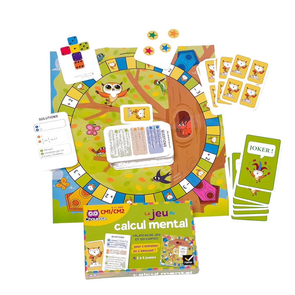 Le jeu du calcul mental - Enfants 9-11 ans Jeux & loisirs créatifs La family shop