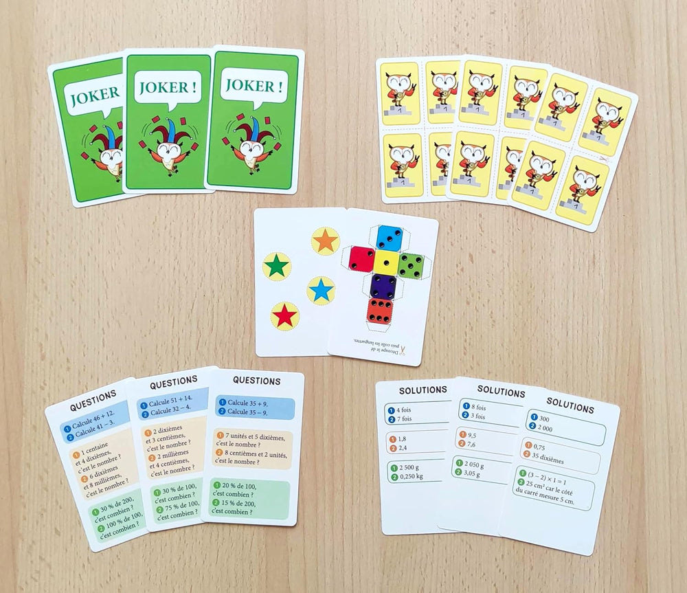 Le jeu du calcul mental - Enfants 9-11 ans Jeux & loisirs créatifs La family shop