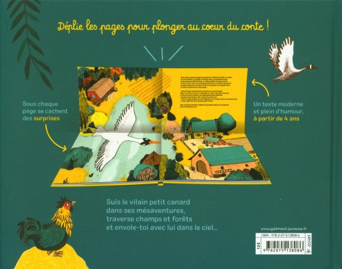 Conte Le vilain petit canard - A déplier Livres OLF