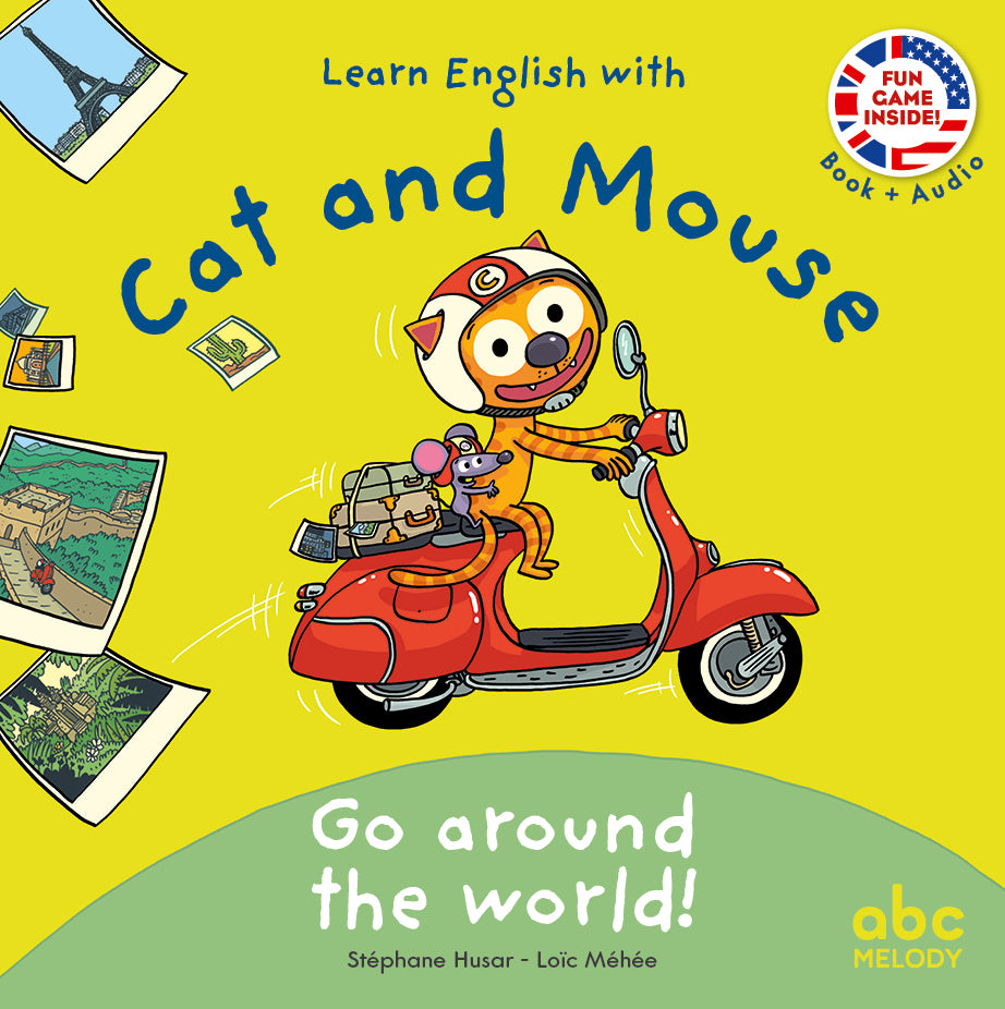 Cat And Mouse; Go around the world - Niveau 1 - J'apprends l'anglais avec Cat And Mouse  servidis