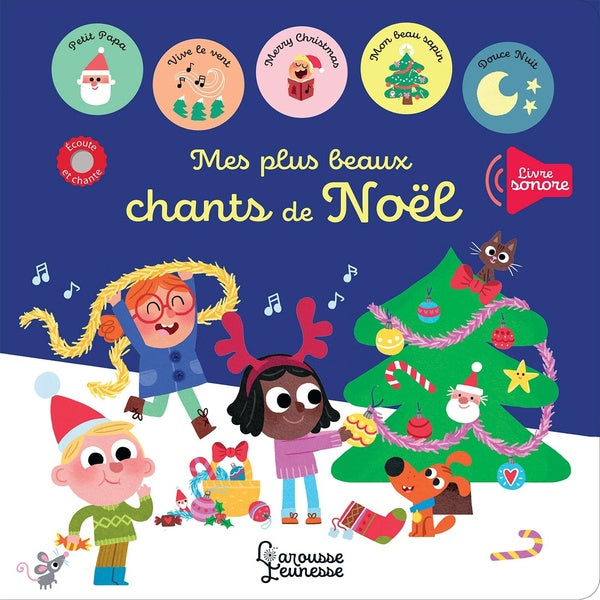 Mes plus beaux chants de Noël - Livre sonore Livres La Family Shop