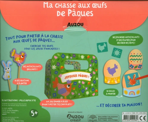Ma chasse aux œufs de Pâques - Kit déco Jeux & loisirs créatifs OLF