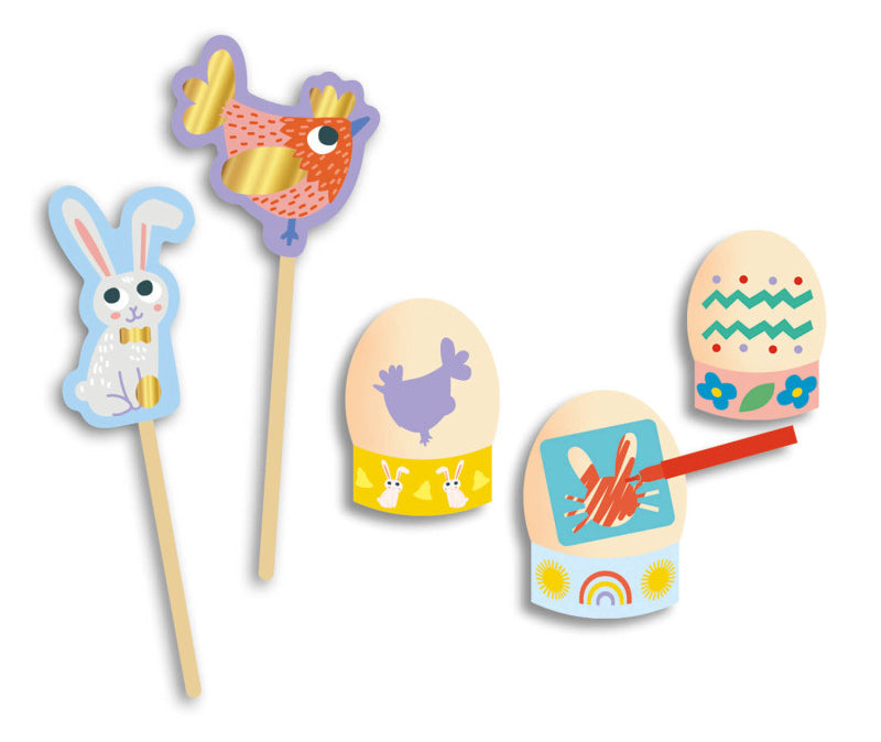 Ma chasse aux œufs de Pâques - Kit déco Jeux & loisirs créatifs OLF