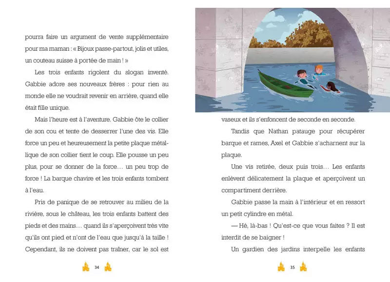 Chasseurs de mystères T.7 - Les Prisonniers Du Fort Boyard Livres Auzou - OLF