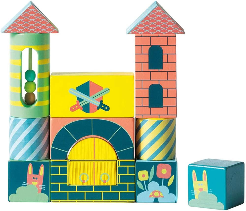 Mon château en bois, coffret de jeu pour enfant Jeux & loisirs créatifs La family shop