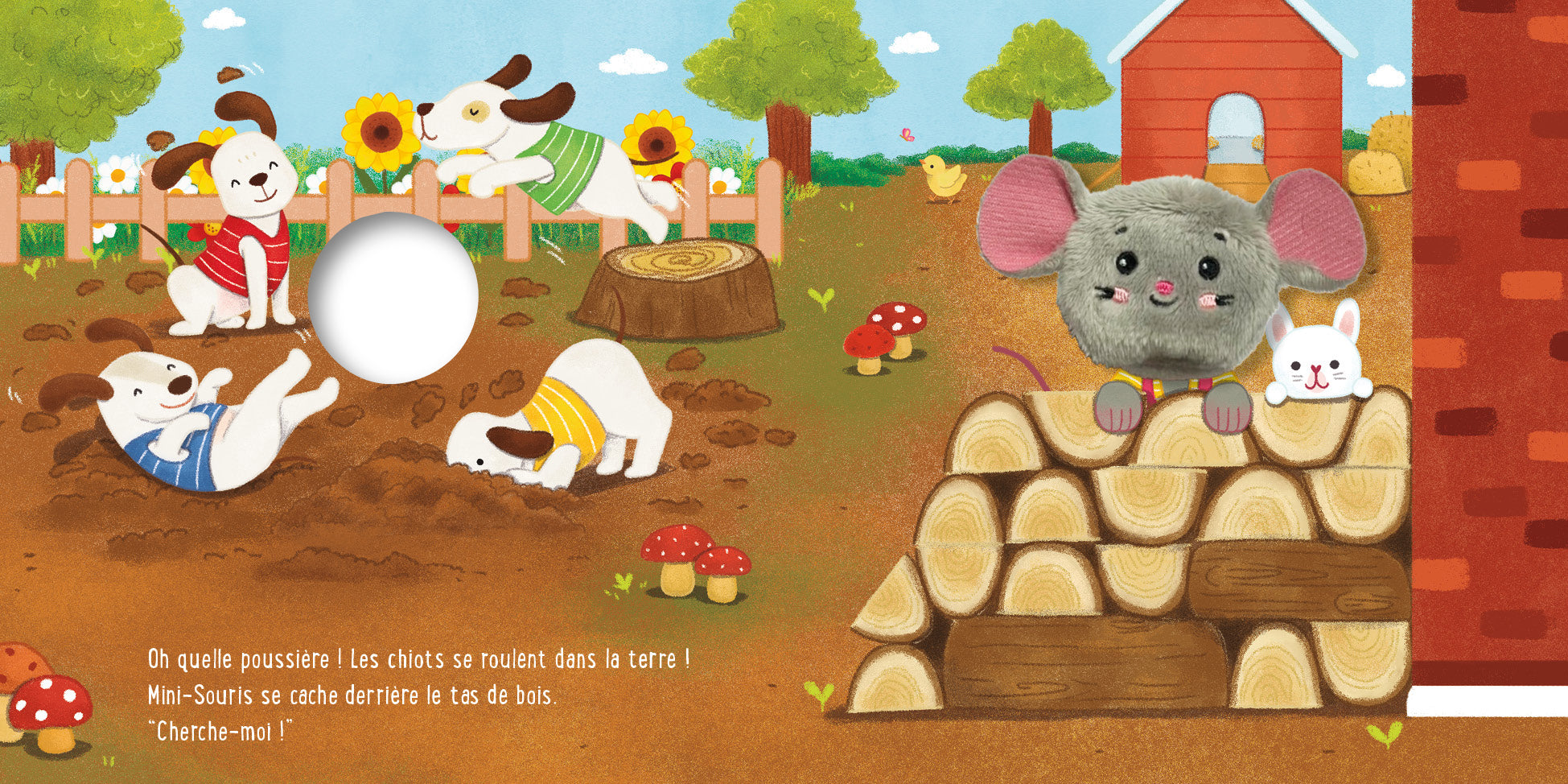 Mon livre sonore - Mon livre marionnette qui parle - Cherche moi ! Livres OLF