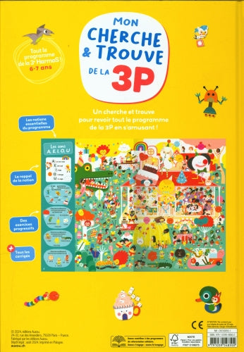 Mon cherche et Trouve de la 3P. Cahiers de jeux OLF