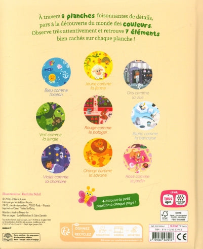 Cherche et Trouve des tout-petits - Les couleurs - Dès 3 ans Livres OLF
