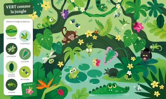 Cherche et Trouve des tout-petits - Les couleurs - Dès 3 ans Livres OLF