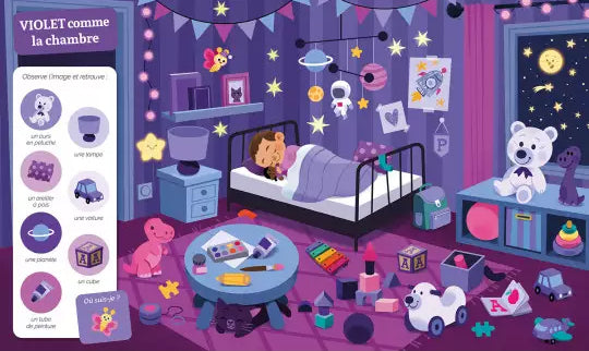 Cherche et Trouve des tout-petits - Les couleurs - Dès 3 ans Livres OLF