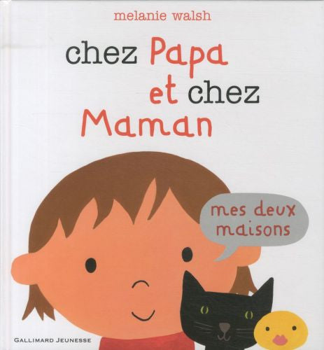 Chez Papa et chez Maman - Livre enfant sur le divorce - séparation