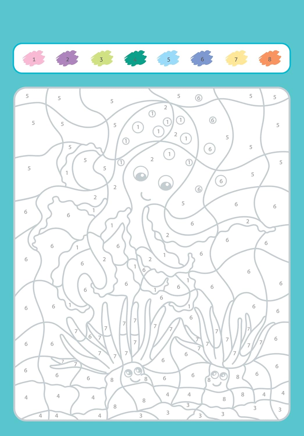 Mon bloc de coloriages magiques - Les chiffres Cahiers de jeux Dilisco - OLF