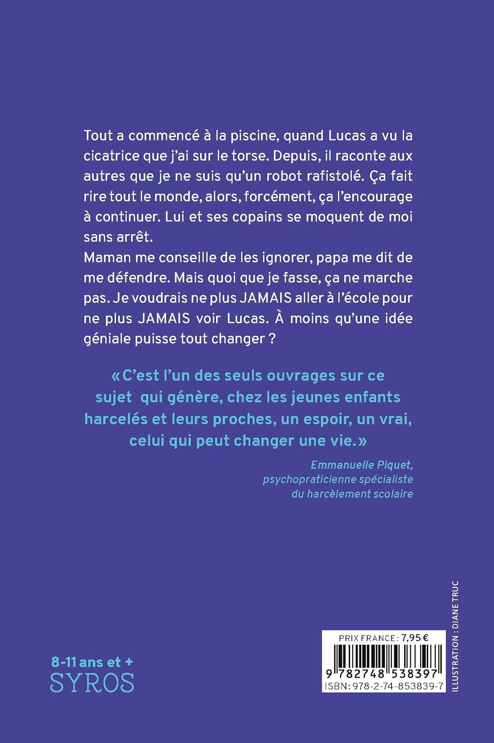 Quelque chose sur le coeur - roman pour ados sur harcèlement scolaire Livres OLF