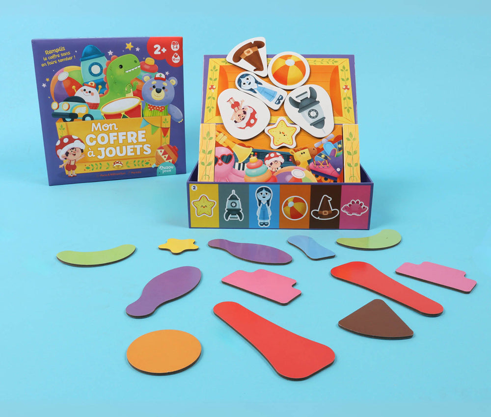 Mon coffret à jouets - Remplis le coffre sans rien faire tomber - Dès 2 ans Jeux & loisirs créatifs OLF