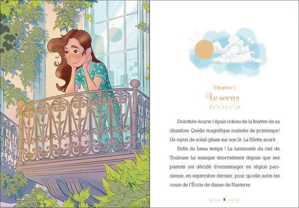 Coffret - Croire en son étoile - T1 et T2 - L'enfance de Dorothée Gilbert : Le concours et Un nouveau défi Livres Auzou - OLF