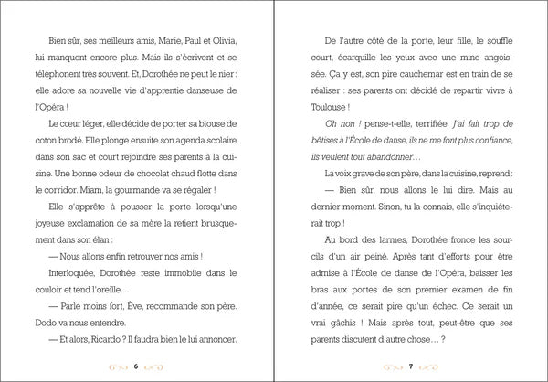 Coffret - Croire en son étoile - T1 et T2 - L'enfance de Dorothée Gilbert : Le concours et Un nouveau défi Livres Auzou - OLF