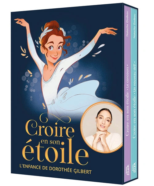 Coffret - Croire en son étoile - T1 et T2 - L'enfance de Dorothée Gilbert : Le concours et Un nouveau défi Livres Auzou - OLF