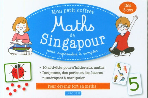 Mon petit coffret de maths de Singapour Montessori & Steiner OLF - Larousse - +1.-