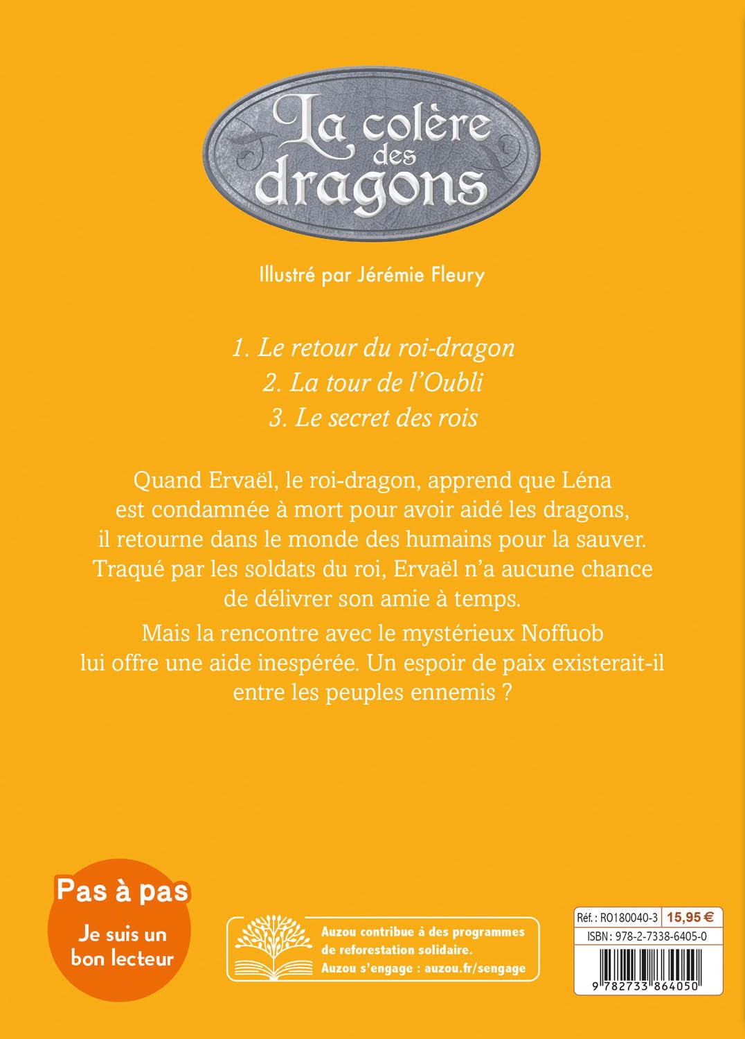 La colère des dragons : la trilogie Livres OLF