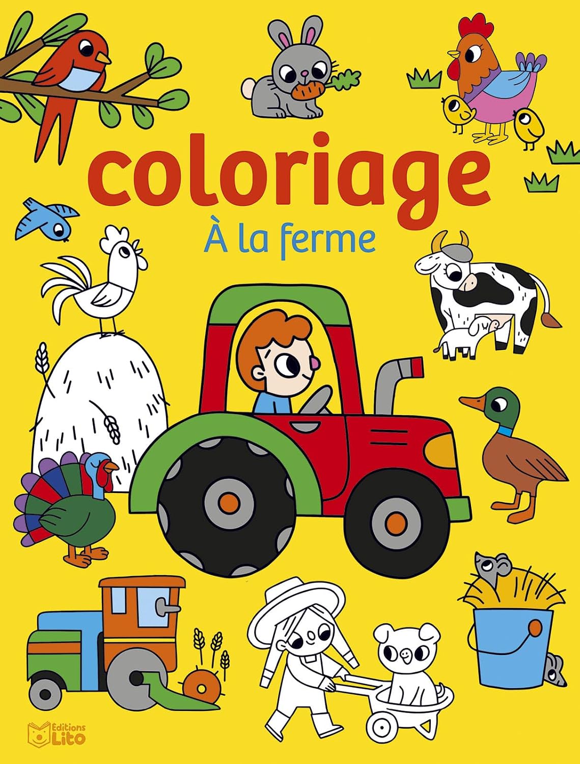 Coloriage - A la ferme