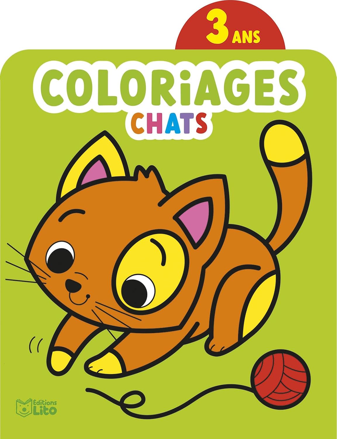 Mes premiers coloriages - Chats - dès 3 ans