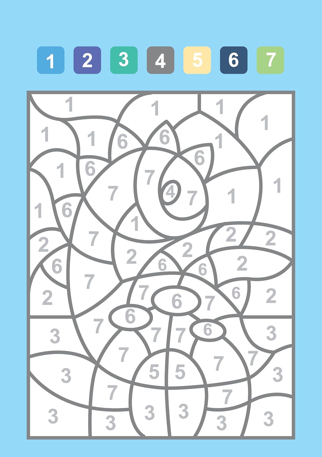 Mon bloc de coloriages magiques - Les chiffres - Les bébés animaux Cahiers de jeux Dilisco - OLF